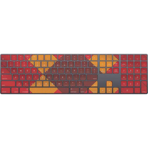 Belgium Soccer Flag Magic Keyboard with Numeric Keypad Skin